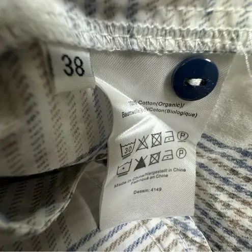 Baum und Pferdgarten LONG LANTERN SLEEVE AUBREE SHIRTDRESS WITH BELT SIZE M Blue