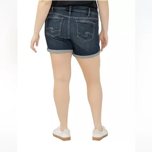 Silver Jeans  Co. Plus Size Elyse Mid Rise Comfort Fit Shorts 22W