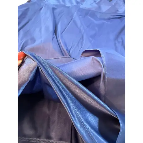 David Meister NWT Blue One Shoulder Jeweled Gown - Size 22