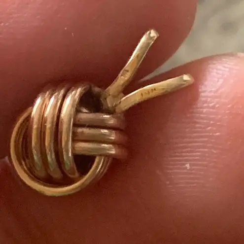 10k/14k Gold Earrings and Pendant Set