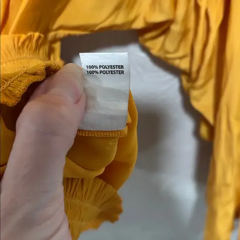 Ramy Brook Jodi Blouse Top in Tangerine Size Small