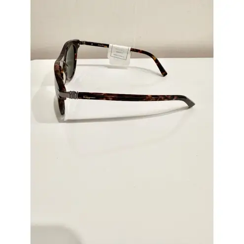 Salvatore Ferragamo SF787S Full Rim Sunglasses Havana Tortoise