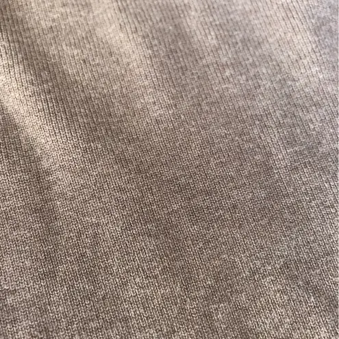 Jenni Kayne Ludlow Cotton Blend Knit Midi Skirt in Taupe Size XS