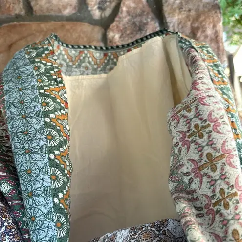 Mystree Sleeveless Sundress Shift Dress Mini Size MEDIUM Floral Print