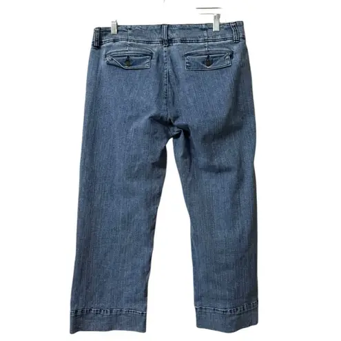 CRAZY HORSE A Liz Claiborne Straight Jeans/Pants Women Size 8 Stretch Western