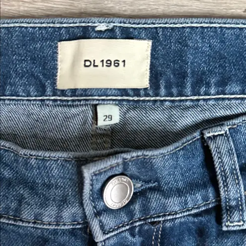 DL1961 Hepburn Wide Leg High Rise Jeans in Middleton