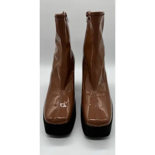 Katy Perry Women's The Heightten Bootie KP2024, Size 9 Brown NEW