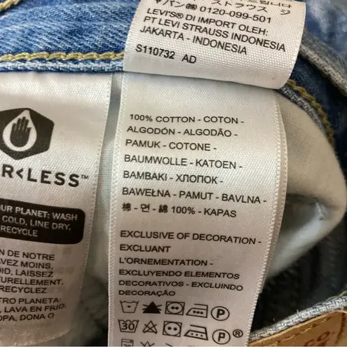 Levi’s Low Pro Straight Vintage 90’s Mid Rise Relaxed Slouchy Blue Denim Jeans Size 28