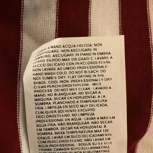 Pennyblack European Striped Printed Crewneck Trumpos Sleeves T