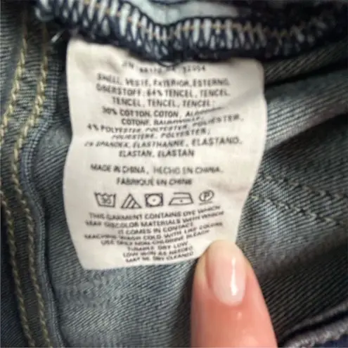 Pilcro and the Letterpress Pilcro Letterpress Anthropology High Rise Blue Jeans Size 29 Medium Wash Classic