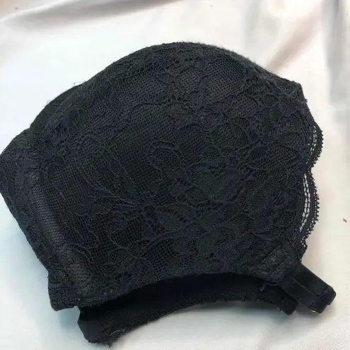 Joyspun Black Soot Lace Bra Adjustable Straps Underwire Womens 38B Size undefined