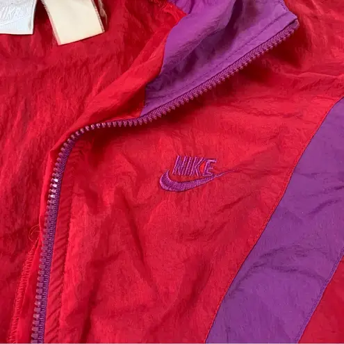 Nike Vintage  purple pink windbreaker no size tag