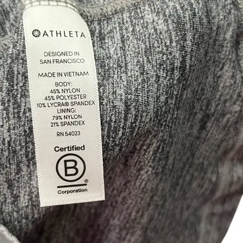 Athleta  Pacifica Long Sleeve Top Gray XS Thumb Holes Ruched thumbnail 13