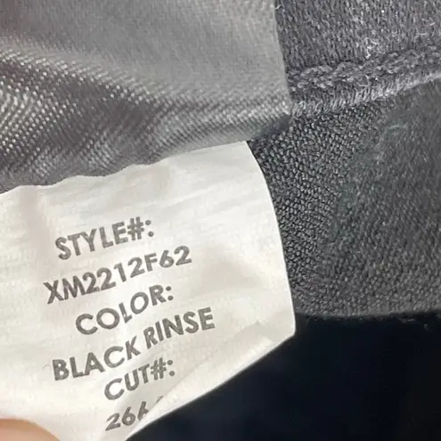 Liverpool Eco Pull On Pants Size 12/31 NWT Black Rinse Stretch Denim Cotton