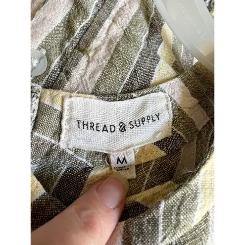 Thread and Supply Thread‎ & Supply striped tank blouse size M