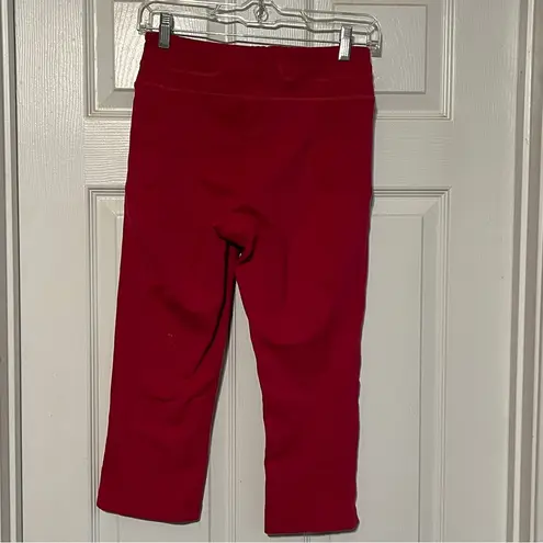 Lole Motion Crop Red Activewear Tights