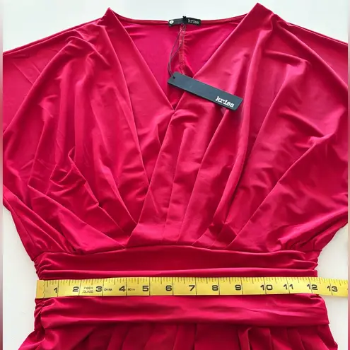Krisa NWT Revolve Drape Skirt Surplice
Dress