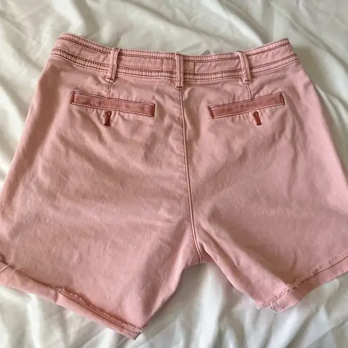 Anthropologie Chino by Anthropology Button Fly High Rise Shorts - Image 3