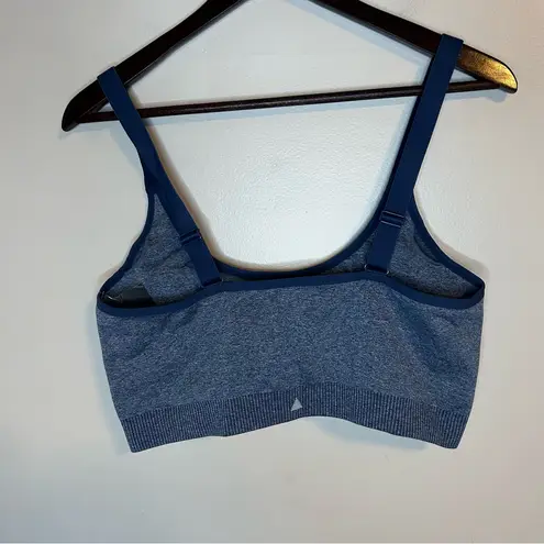 Vitality Formation Scoop Sports Bra Blue Heather Athlethic Athleisure XL Casual