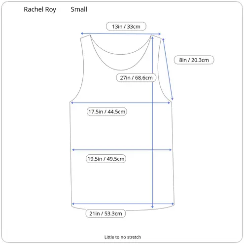 Rachel Roy 5/$25 Animal Print Tie Back Tank Top