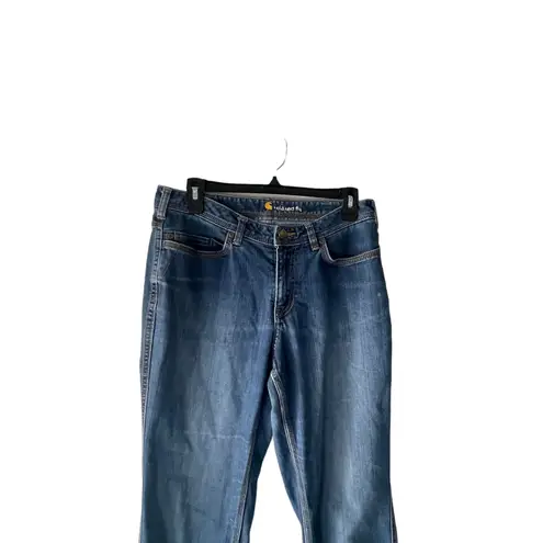 Carhartt  Women's Size 10 Tall Work Outdoor Straight Jeans‎