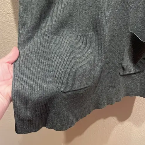 INC International Concepts Woman’s Tunic Roll Neck Sweater Size 1X Gray