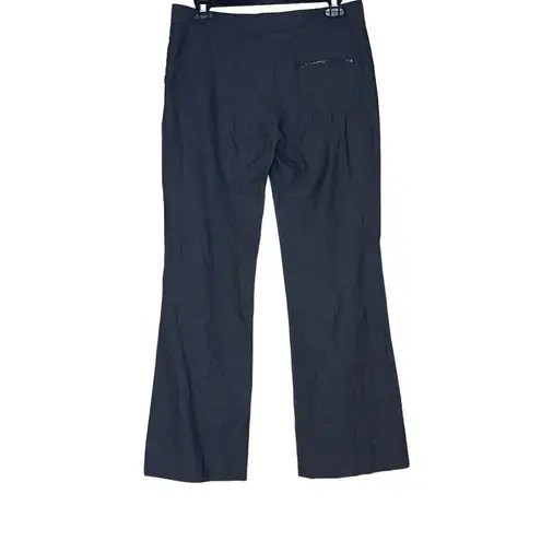 Stella McCartney 40 US 4 100% Wool Dress Pants Gray Zipper Pockets Wide Leg