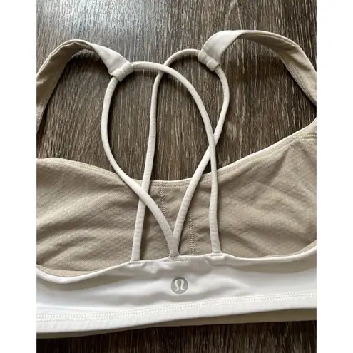 Lululemon Align Tank Top Cropped White Size 10 Yoga Gym Workout Activewer