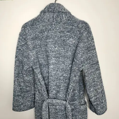 Barefoot Dreams Heathered Blue Cozy Robe Womens