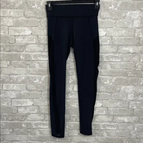 MICHI Stardust cropped leggings in black Size M