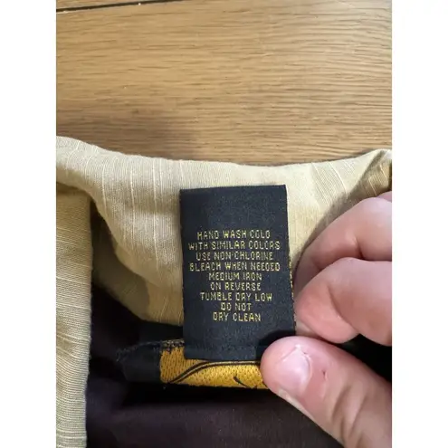 Alex Kim Floral Abstract Sequin Button Jacket Blazer Artsy Classic Art To Wear Size undefined