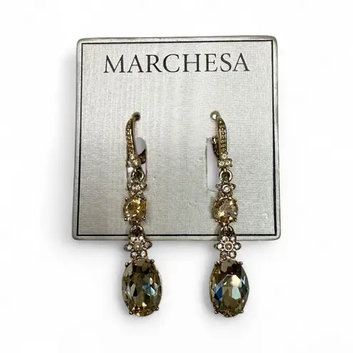 Marchesa Statement Drop Earrings, Gold thumbnail 1