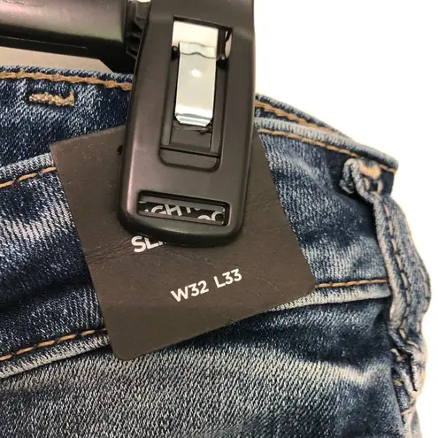 Silver Jeans Co. Avery Slim Bootcut Women's Denim Jeans in Indigo Size 32 X 33 Blue