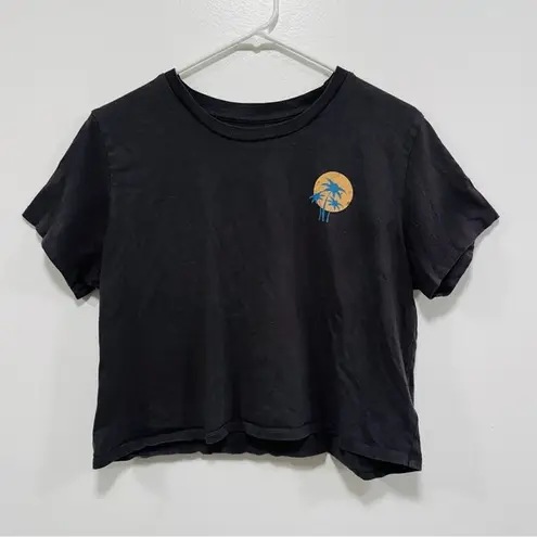 Pura Vida gray surf tour crop top! Women’s size large!