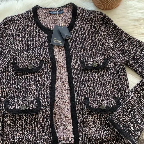 ZARA nwt //  knitwear collection open jacket