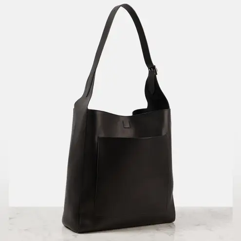 NWT THE ROW Blake Leather Tote Shoulder Bag in Black