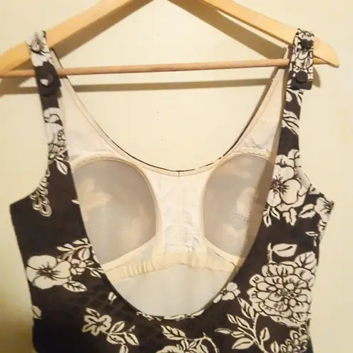 Vtg Roxanne Perfection Fit Bathing Suit-Size 16-Bullet Bra-Unlined-Union Made
