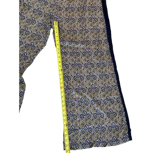 Matty M Sz XL Pants Womens NWT Lightweight Pattern Wide Leg Palazzo Rayon