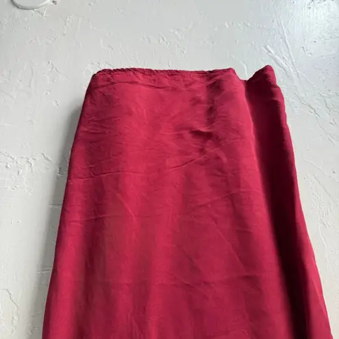 Scotch & Soda Red Cami Tank Top Small Viscose Modal Blend Adjustable Straps