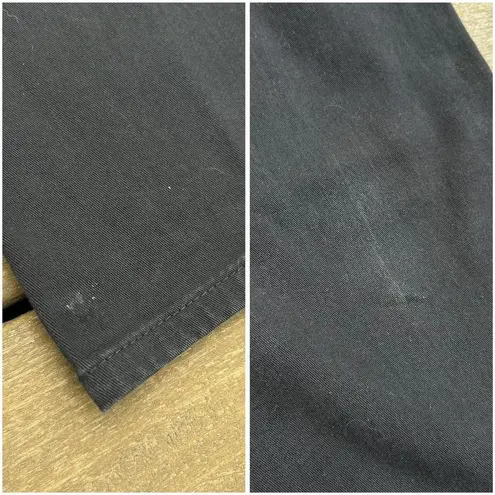 Vitamin A Solid Black Jeans Mid Rise Dark Wash Made in Italy