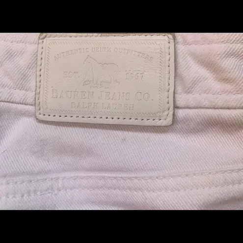 Ralph Lauren Lauren by  white jeans. Size 8