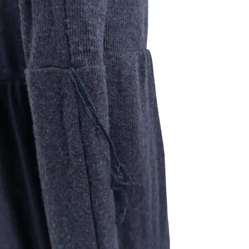 LA Made Blue Short Sleeve Jersey Knit Jumpsuit Size Small New