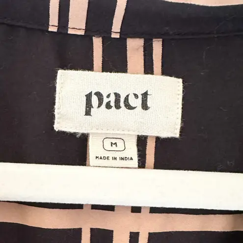 Pact Sunset Gauze Organic Cotton Popover Top Size Medium