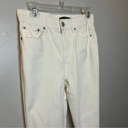 Stitch Fix Elegant Cream White Wide-Leg Jeans