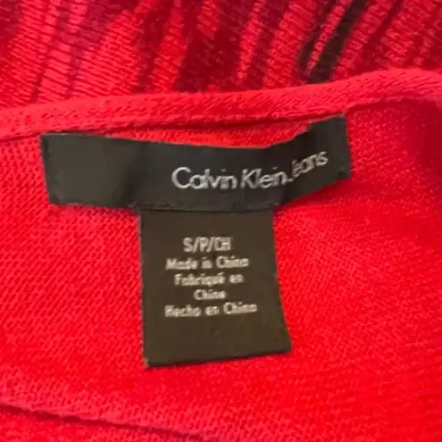 Calvin Klein Jeans  Sweater Dress Red