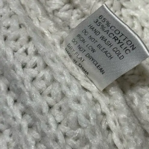 POL  chunky cotton buttoned cardigan