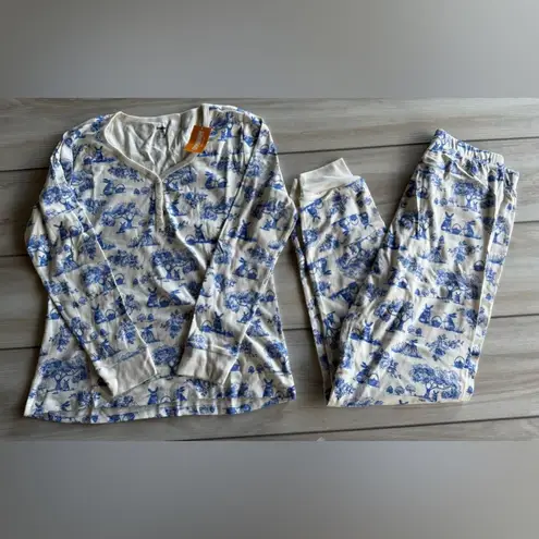 Gymboree Mommy And Me Bunny Cotton Pajamas Ivory Medium NWT IN PACKAGE