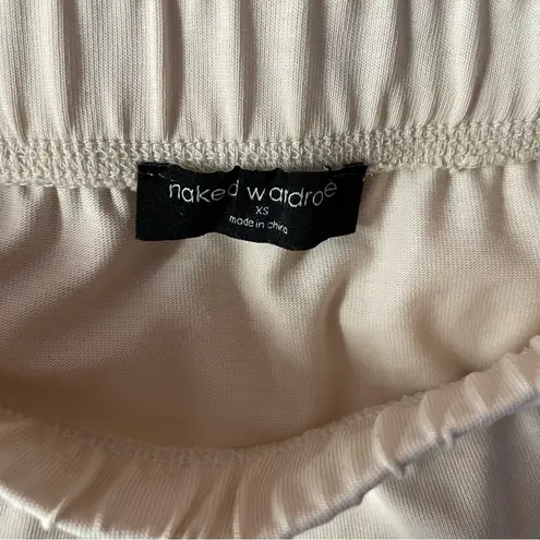 Naked Wardrobe Nude Bodycon Maxi Skirt Size XS EUC