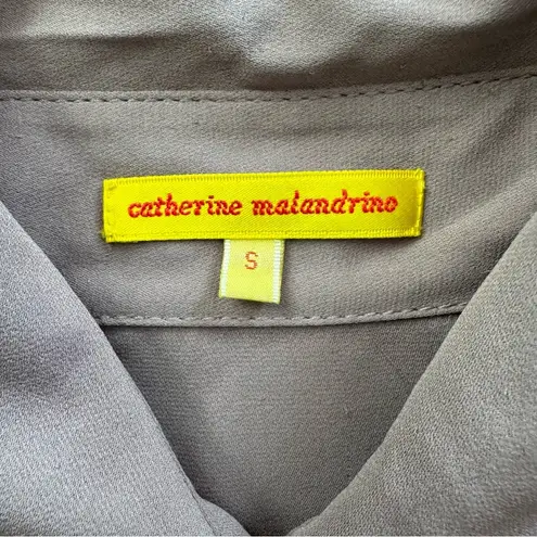 Catherine Malandrino lavender elegant western style top, size S