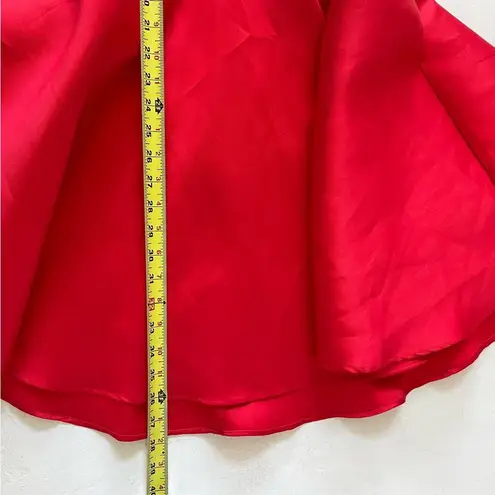 Alyce Paris RED DRESS SHORTS HOMECOMING SPAGHETTI STRAPS SIZE 0